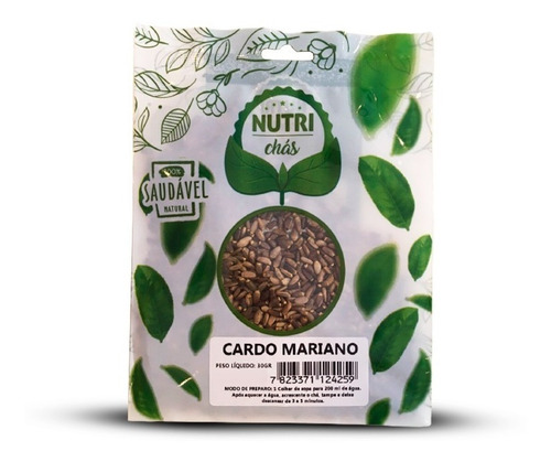 Chá De Cardo Mariano Premium 30 Gramas - 100% Natural