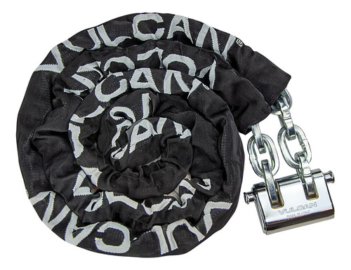 Vulcan Kit De Cadena De Seguridad Y Cerradura, Endurecida De