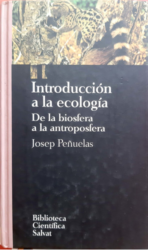 Introducción A La Ecología Peñuelas Salvat Tapa Dura Usado *