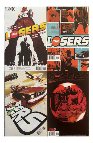 Lote The Losers (2003) X 4. #1-2, 5-6. Vertigo. Ingles.