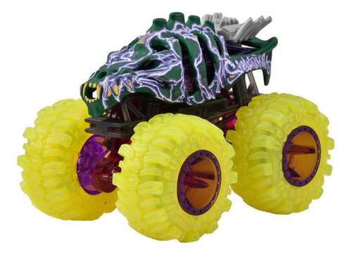 Monster Truck Power Smashers Hot Wheels Hyj19 Color Skelesaurus