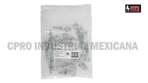 20 Armellas De Acero Larga 1/4 X 2 Forjada