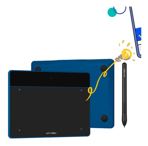 Imagen 4 de 6 de Tableta Gráfica Digitalizadora Xp-pen Deco Fun Xs Green Pc
