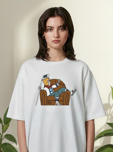 Remera Unisex Rels B King Flakk Rey Bob Personalizada