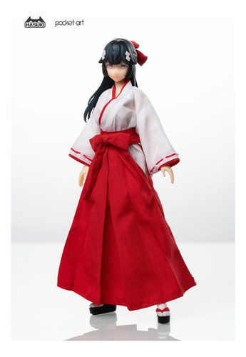 Pocket Art 005 Exorcism Shrine Maiden Tsubaki Nueva 