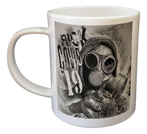 Taza De Plastico Gas Mascara Corona Virus Proteccion Gala