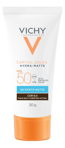 Protetor Solar Capital Soleil Hydramatte 6.0 30g Vichy