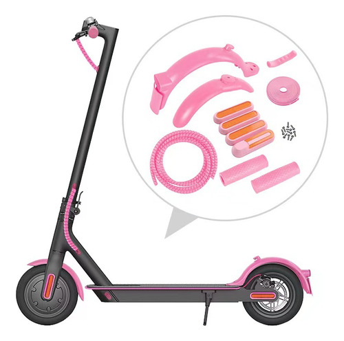 Set De Decoración Personalizada Scooter 