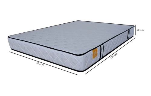Imagen 5 de 5 de Colchón Sencillo Romance Relax Experience Basic 100x190x20 C