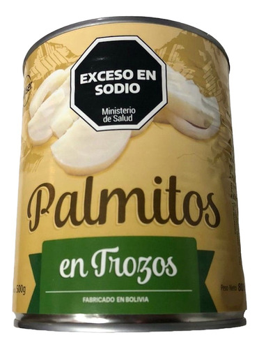 Palmitos En Trozos Lata 800gr Premium