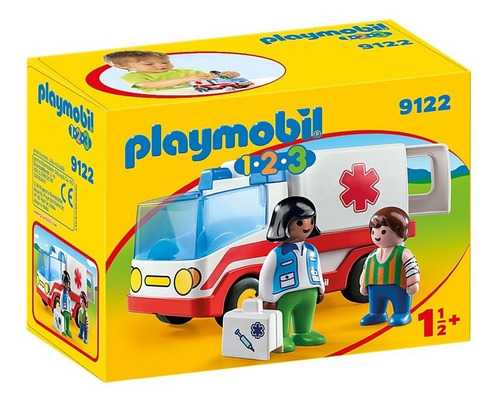 Playmobil 9122 Ambulancia De Rescate