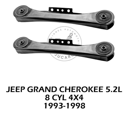 Par De Tirante Sup Jeep Grand Cherokee 5.2l 8 Cyl 4x4 93-98