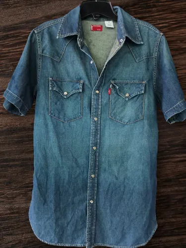 Camisas de mezclilla levis hombre new arrivals