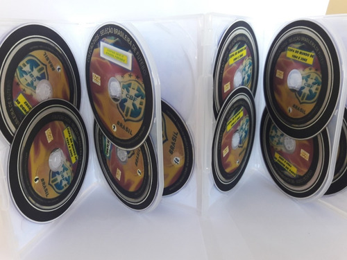 Imagem 4 de 7 de Dvd Documentário Jogos Da Copa Do Mundo 1994 E 2002 - (10dvd