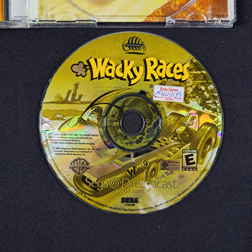 Wacky Races Original Americano - Sega Dreamcast (Usado)