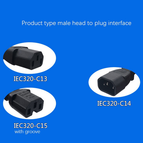 Enchufe Iec320 C14 A Reino Unido Bs1363a, Enchufe Macho Iec