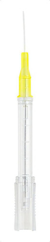 Catéter intravenoso periférico IV, caja de 24 g con 100 unidades