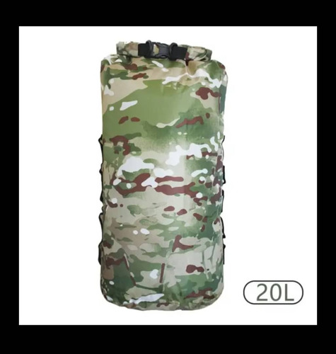  Bolsa Seca Impermeable  20 L (ligera) Water Proof Camuflado