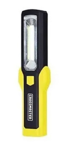 Imagen 2 de 2 de Linterna Led P/trabajo Recargable 3w Mango Movil Crossmaster Color De La Linterna Amarillo Color De La Luz Blanco