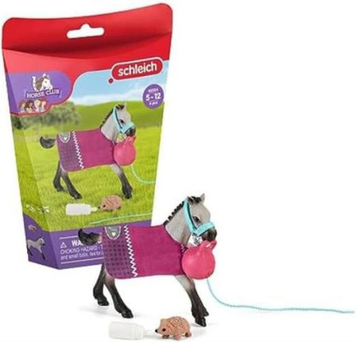 Schleich Horse Club Playful Foal Horse Playset Figura Con Y