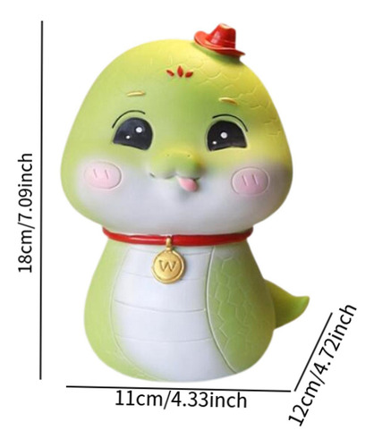 Hucha De Serpiente, Figurita De Animales, Maceta De