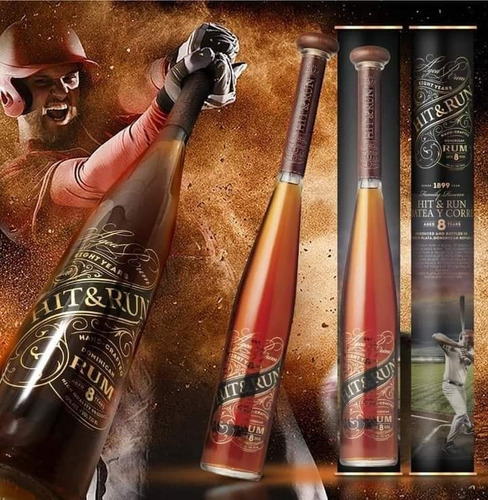 Ron Hit & Run 8 Aged Years Con Estuche Plaza Serrano