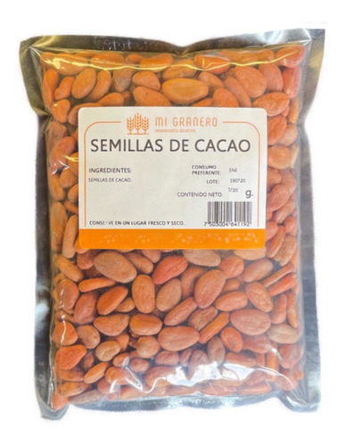 Semilla De Cacao Granel 3 Kilogramos