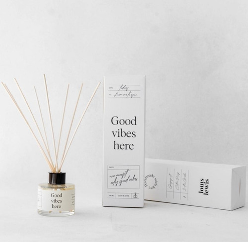 Imagen 1 de 5 de Difusor Aromatizador Ambiente Good Vibes Louis & Lewis