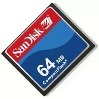 Tarjeta Compact Flash De 64mb Sandisk