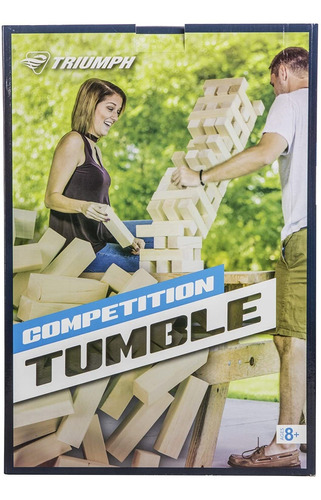 Triunfo Gigante Tumble Torre - Incluye 51 De Madera Maciza T