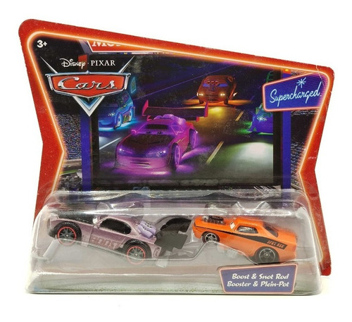 Disney Cars Boost & Snot Rod Supercharged Pixar Rayo Mcqueen