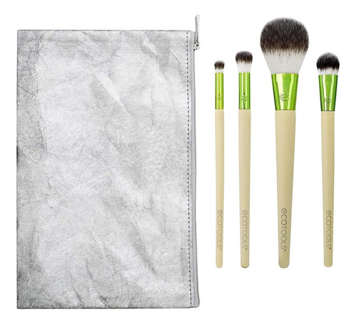 Ecotools Vibes Kit Set De Regalo De Brochas De Maquillaje Co