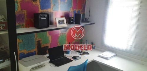 Apartamento Com 3 Dormitórios À Venda, 80 M² Por R$ 280.000 - Nova América - Piracicaba/sp - Ap3111