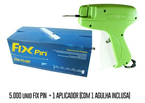 Kit Pistola Aplicador Tag + 5.000unid Fixpin Envio Já Top