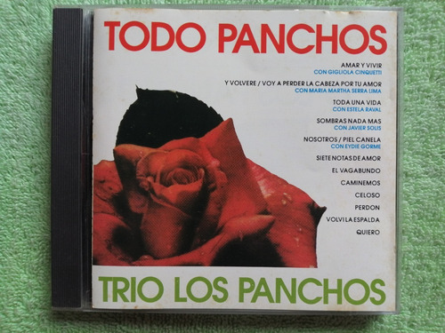 Eam Cd Todo Trio Los Panchos 1990 Edicion Brasilera Columbia