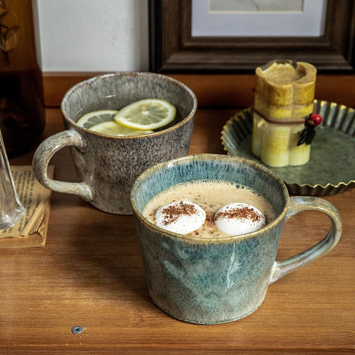 Taza De Café De Cerámica Con Asa, Taza De Café De