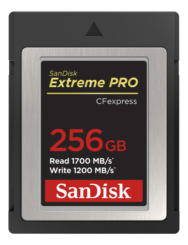 Sandisk Tarjeta Cfexpress Extreme Pro De 256 Gb Tipo B - Sd.