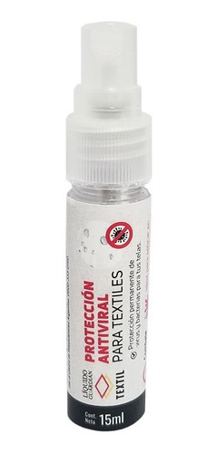 Protección Antiviral Para Telas Liquid Guard 15ml