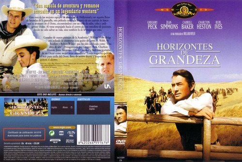 Horizontes De Grandeza- Gregory Peck- Charlton Heston Dvd