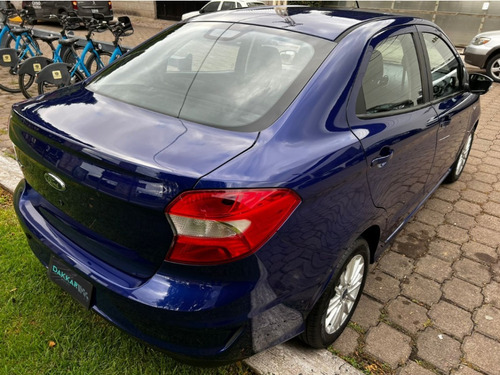 Imagen 8 de 15 de Ford Figo Titanium 3 Cilindros 2020 Automático Azul Dakkar