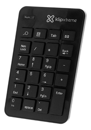 Teclado Numérico Klip Xtreme Knp-110 Zypher Inalámbrico 