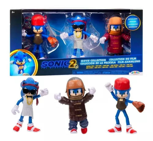 Camisa Sonic Filme + Boneco Brinquedo e Super Acessórios, Magalu Empresas