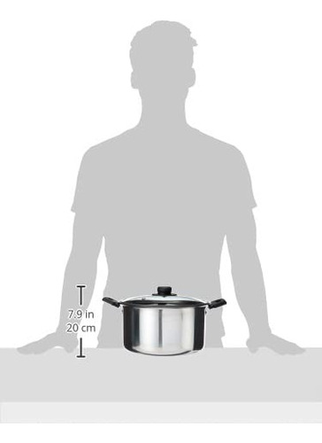 Olla Antiadherente Con Tapa De Vidrio 24 Cm