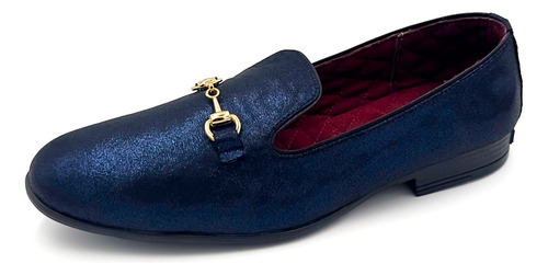 Mocasín Slipper Caballero Azul Galaxia