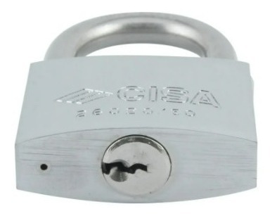 Imagen 4 de 10 de Candado De Intemperie Marino 50mm Con 2 Llaves Cisa