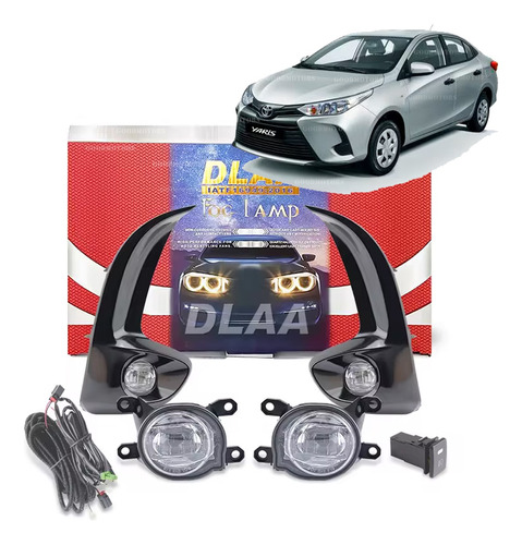 Kit Faroles Neblineros Toyota Yaris 2021 2022 - Led