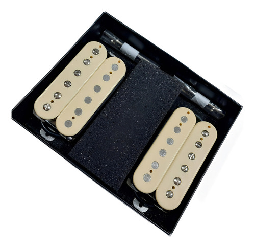 Set C/ 2 Caps: Custom 84 Ponte + Custom 59 Braço Creme