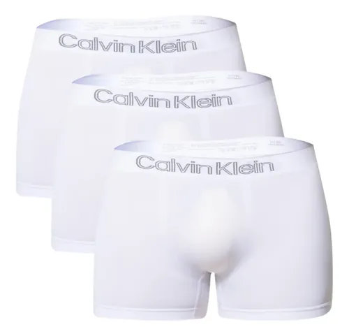 Kit 3 Cuecas Low Rise Trunk Sem Costura Calvin Klein