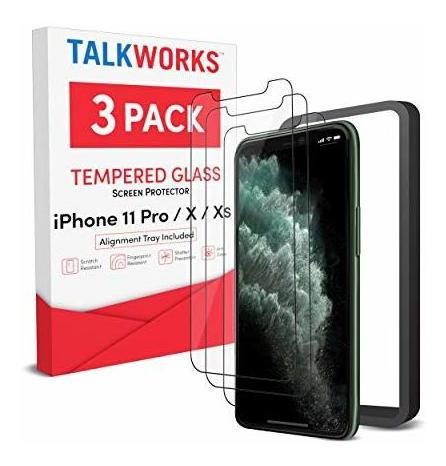 Talk Works Tempered Glass Screen Protector Para 8l9qa