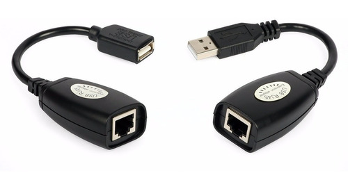 Extensión Usb Por Cable De Red Rj45 Hasta 40 Metros